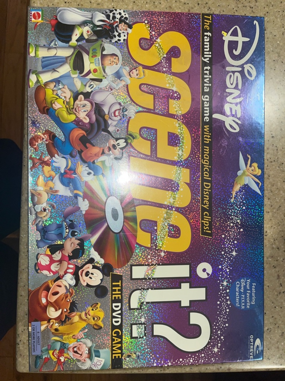 Disney Scene It? The DVD Game. NIB 2004